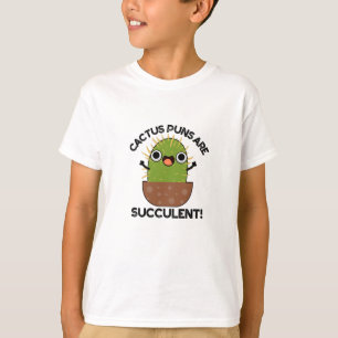 Kaktus Puns sind sukkulente lustige Pflanze Puppe T-Shirt