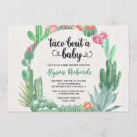 Kaktus Succulents, Tacokampf ein Babypartymädchen