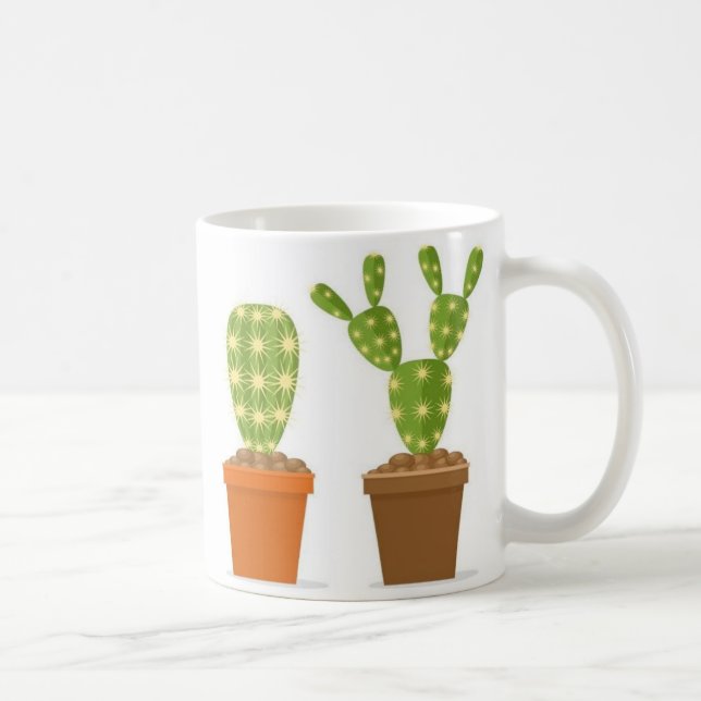 Kaktus-Tasse Kaffeetasse (Rechts)