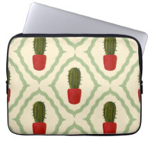 Kaktus-Topf-Laptop-Hülle