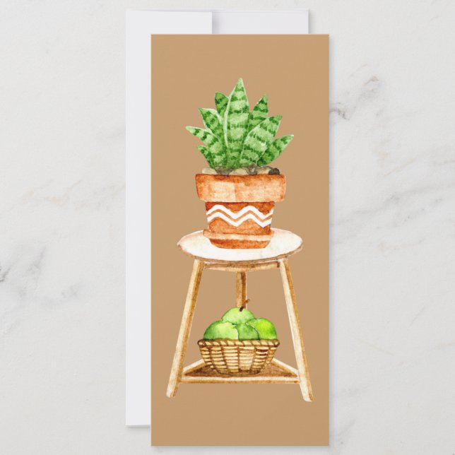 Kaktus und Fruchtbuchzeichen (Vorderseite)