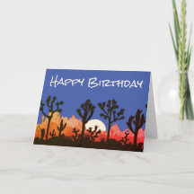Kaktus Western Southwestern Thema Geburtstag