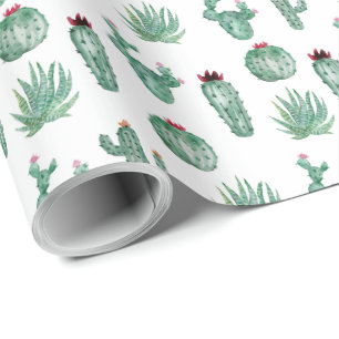 Kaktus Wrapping Paper Geschenkpapier