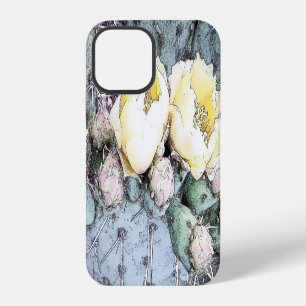 Kaktusblüten-Digitaltinte iPhone 12 Hülle