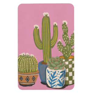 Kaktusblüten Rosa Magnet