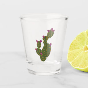 Kaktusfeige-Kaktus Schnapsglas
