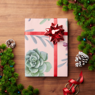 Kaktusmuster 8 geschenkpapier