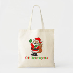 Kala Christougenna Griechische Weihnachtszeit Tragetasche