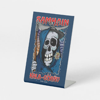 Kala-Goañv: Bretonisches Halloween Sockelschild