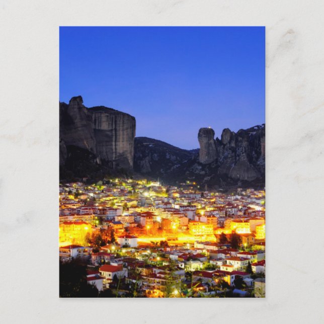 Kalabaka Postkarte (Vorderseite)