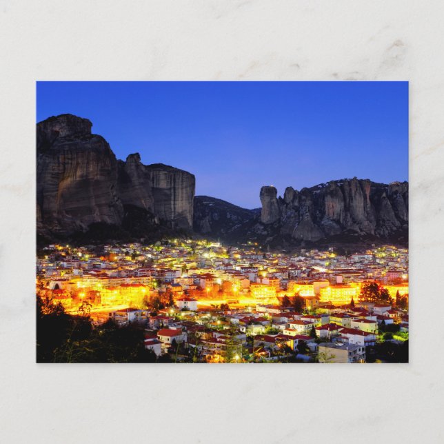 Kalabaka Postkarte (Vorderseite)