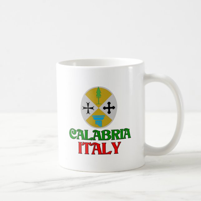 Kalabrien Italien Kaffeetasse (Rechts)