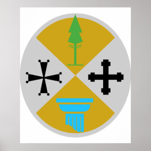 Kalabrien, Italien Poster