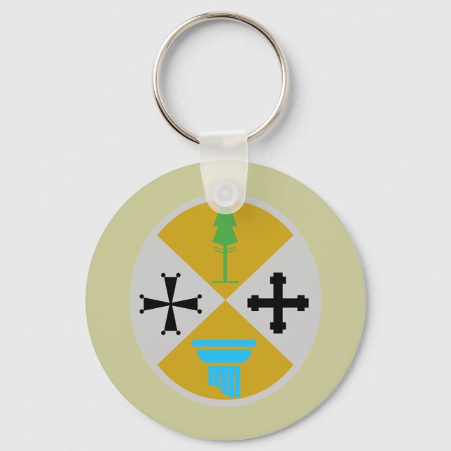 Kalabrien, Italien Schlüsselanhänger (Vorderseite)