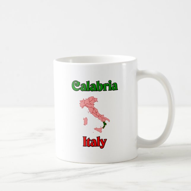 Kalabrien Italien Tasse (Rechts)