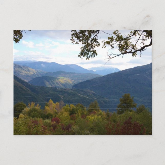 Kalabrien-Panorama Postkarte