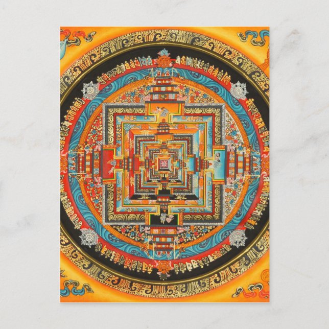 KALACHAKRA ESOTERIC MANDALA III POSTKARTE (Vorderseite)
