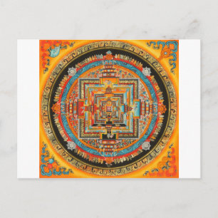 KALACHAKRA ESOTERIC MANDALA III POSTKARTE