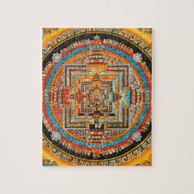 KALACHAKRA GEHEIME MANDALA III PUZZLE (Vertikal)