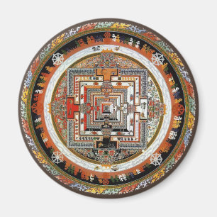Kalachakra Mandala Magnet