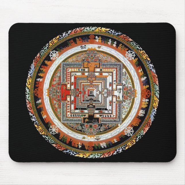 Kalachakra Mandala Mousepad (Vorne)