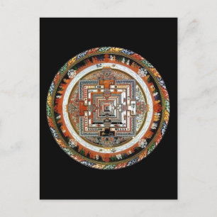 Kalachakra Mandala Postkarte