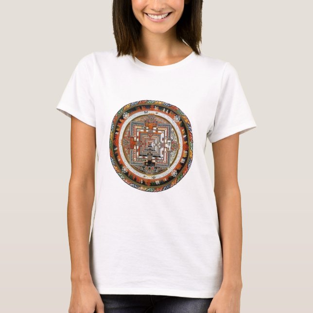 Kalachakra Sand-Mandala T-Shirt (Vorderseite)