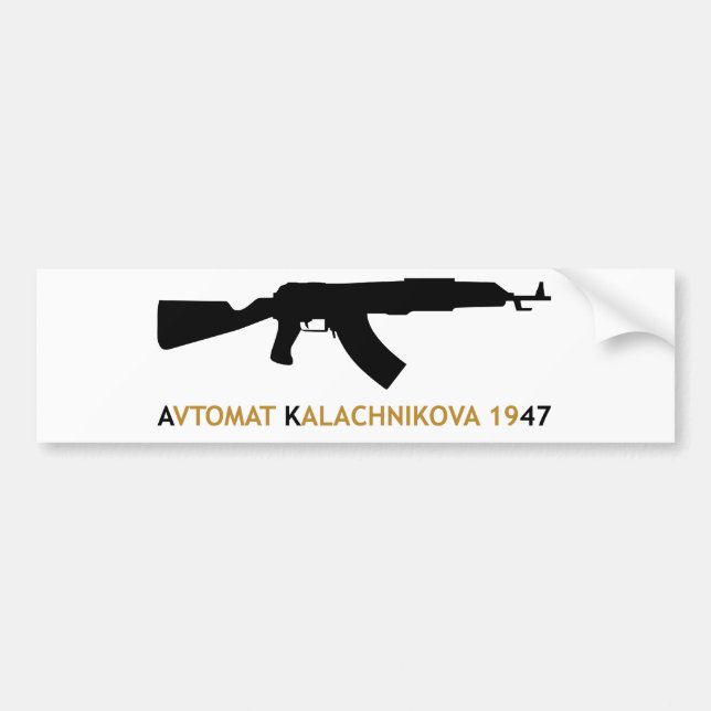 ** KALACHNIKOV ** AUTOAUFKLEBER (Vorne)