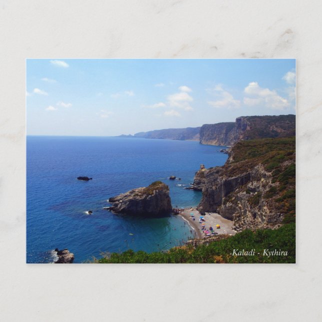 Kaladi - Kythira Postkarte (Vorderseite)