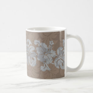 Kalakaua Hawaiian Hibiskus-Rand KL302 Tasse
