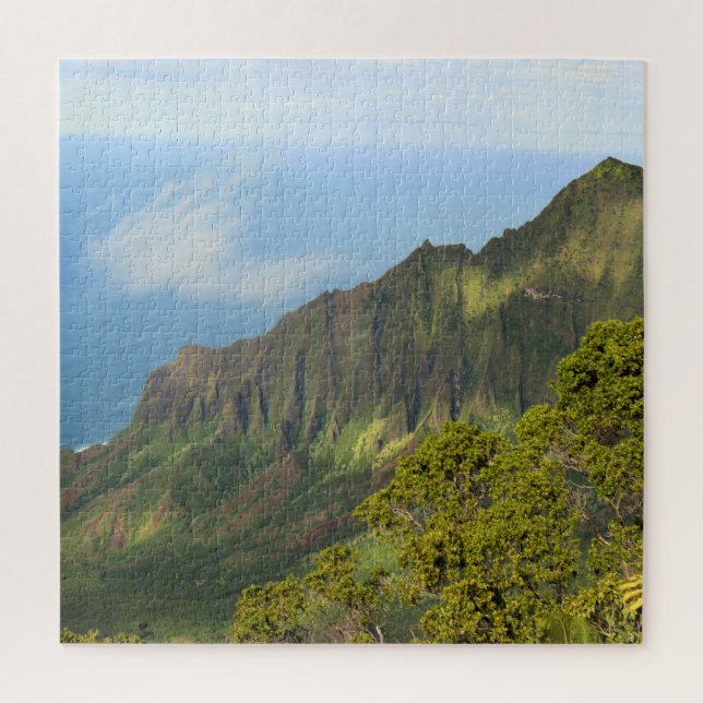 Kalalalu Overlook - Kauai, Hawaii - 20x20 - 676 pc Puzzle (Vertikal)