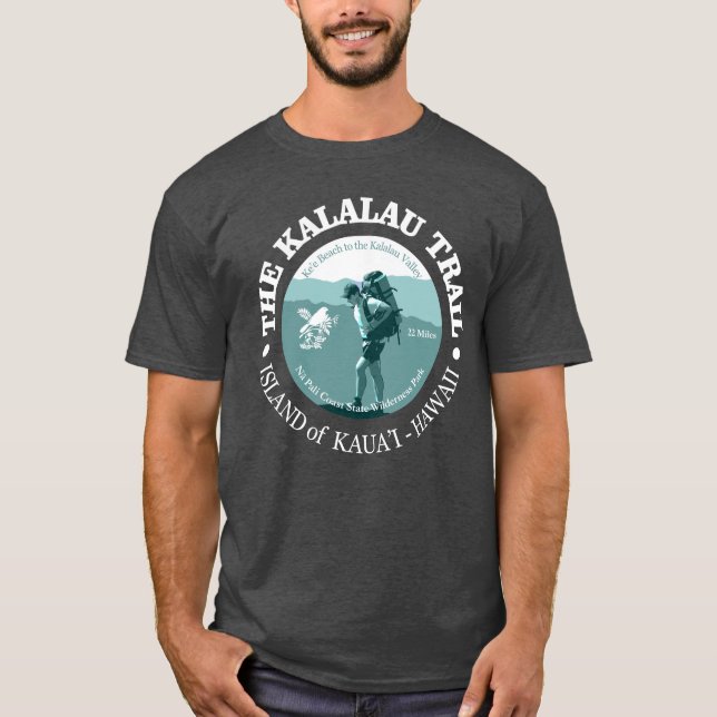 Kalalau-Pfad T-Shirt (Vorderseite)