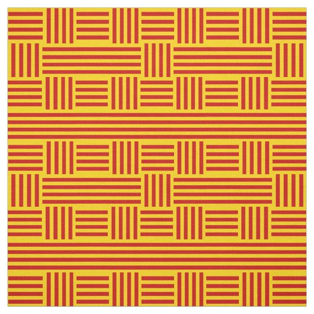 Kalalonien und Katalanische Flagge Mode, Reise/Spo Stoff (Muster)