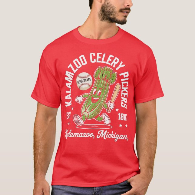 Kalamazoo Celery Pickers T-Shirt (Vorderseite)