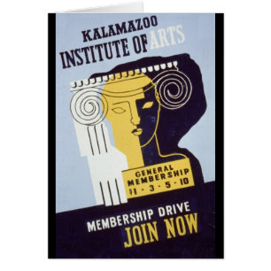 Kalamazoo Institut von Künsten - WPA-Plakat -