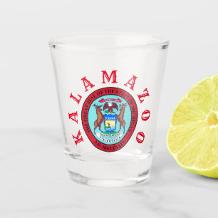 Kalamazoo, Michigan Schnapsglas