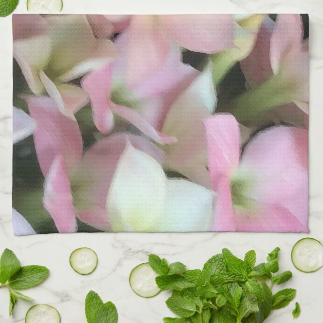 Kalanchoe Blume Geschirrtuch (Gefaltet)