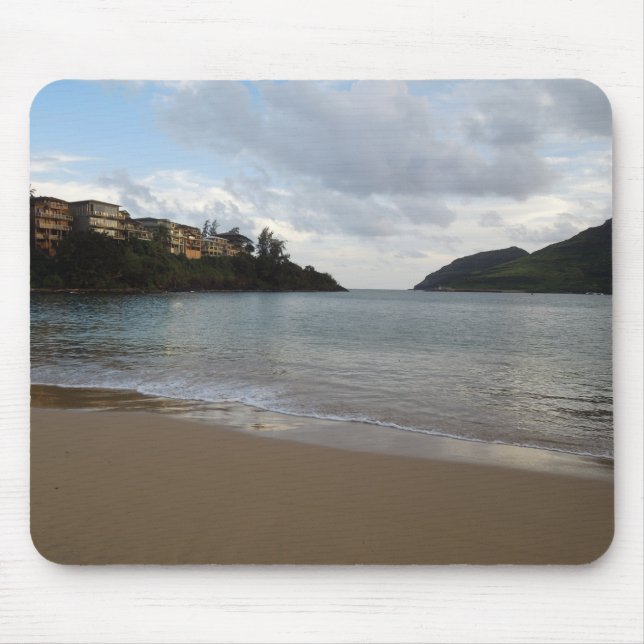 Kalapaki Bay in Kauai, Hawaii Mousepad (Vorne)