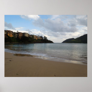 Kalapaki Bucht in Kauai, Hawaii Poster