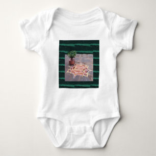 Kalas Vase swastika rangoli indianische Hochzeitss Baby Strampler
