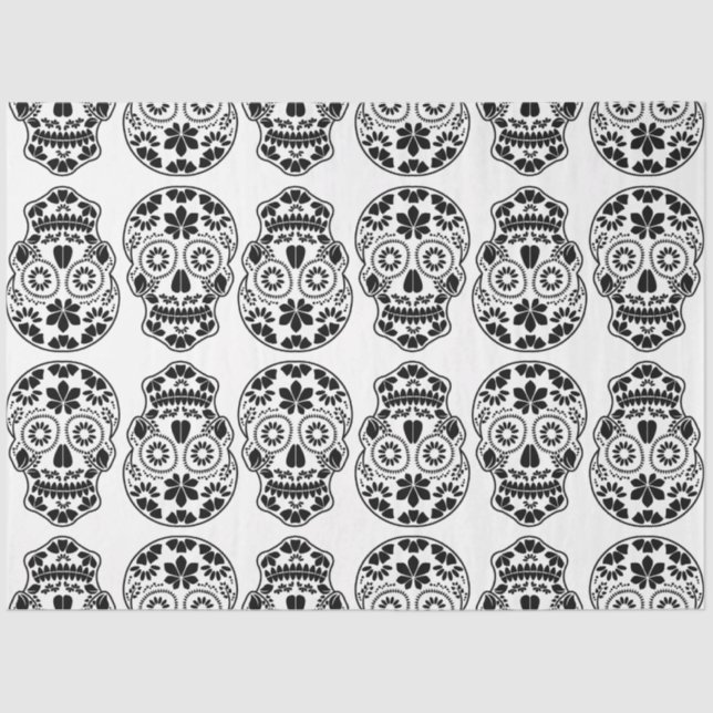 Kalavera Zuckermöwe Seidenpapier (Vorderseite)