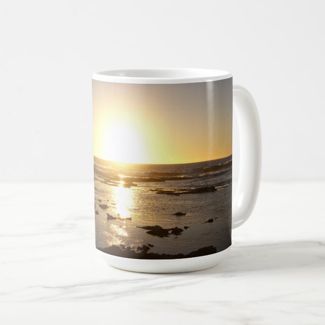 Kalbarri Beach Sunset Kaffeetasse (VorderseiteRechts)