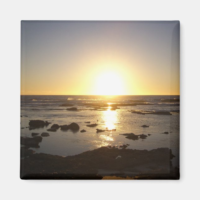 Kalbarri Beach Sunset Magnet (Vorne)