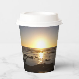 Kalbarri Beach Sunset Pappbecher