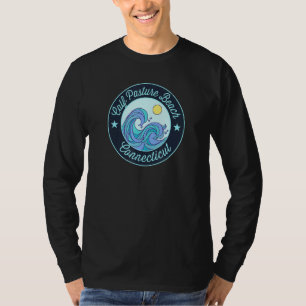 Kälberweide Strand Ct Connecticut Souvenir Nautica T-Shirt