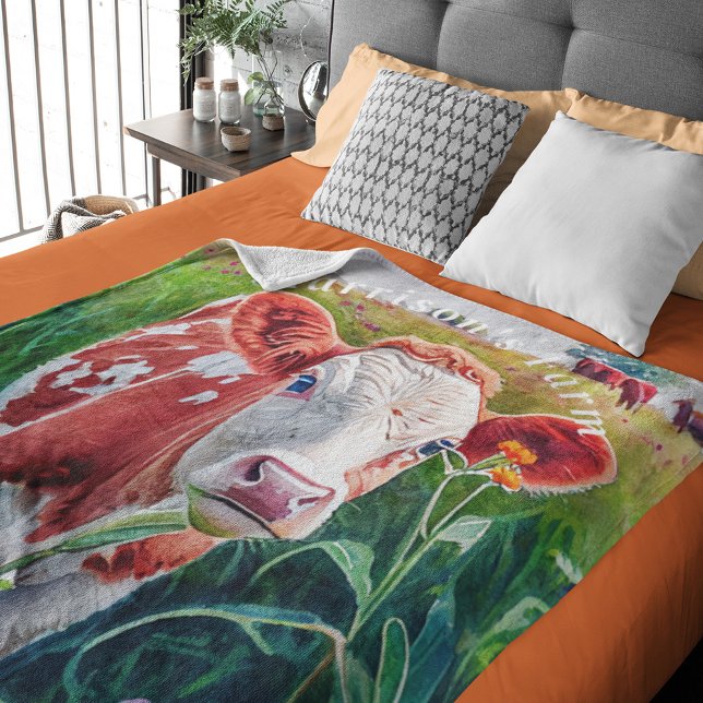 Kalbweide Fleecedecke (Von Creator hochgeladen)