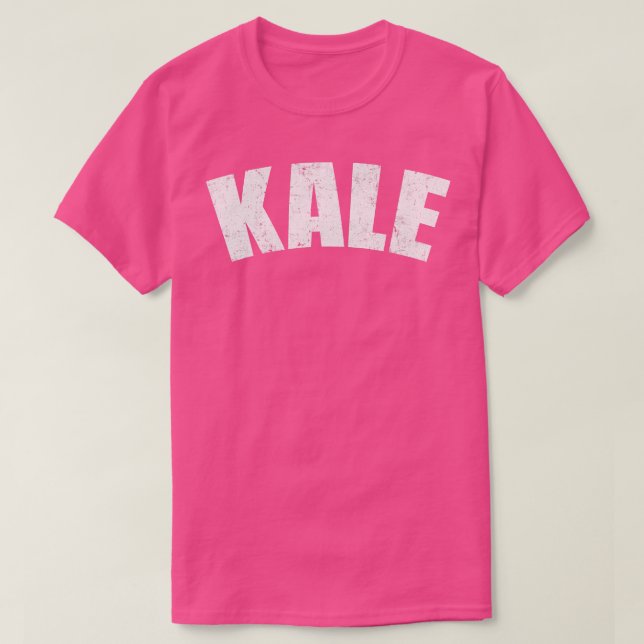 Kale Gemüse T-Shirt (Design vorne)