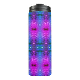 Kale Ikat 3 Miami Thermosbecher