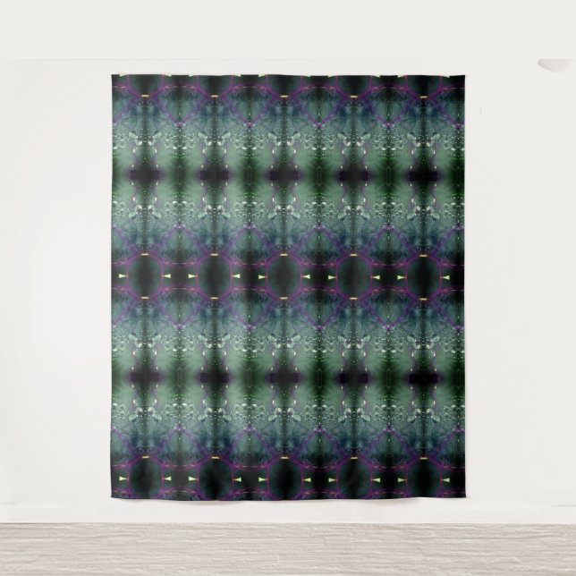 Kale Ikat 3 Recoleta Wandteppich (Vorderseite)