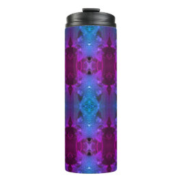 Kale Ikat Too Gothic Thermosbecher